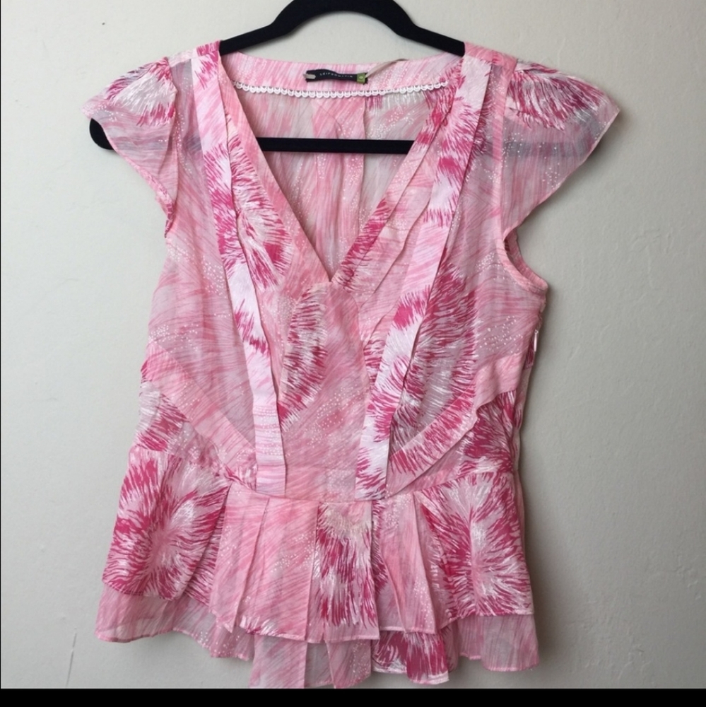 Anthro Leifsdottir blouse